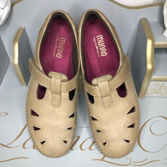 Munro Proper Leather Tripad Comfort Shoes - Picture 1 of 8